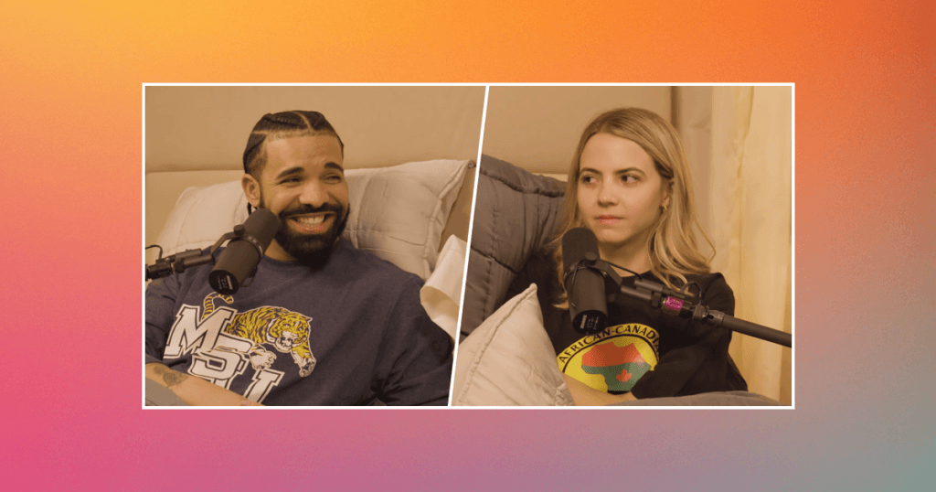 The Secret Story of How Bobbi Althoff Got Drake on Her 4 Month Old Podcast