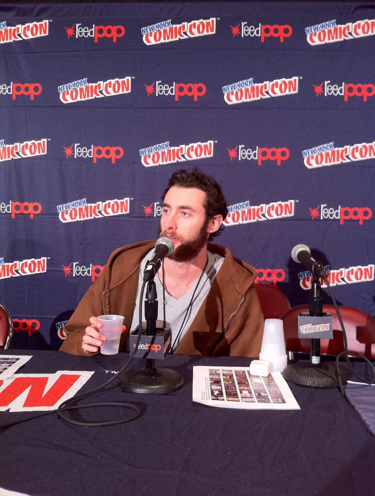 Edward Sturm speaking about the future of YouTube and viral filmmaking at New York Comic Con in 2014.