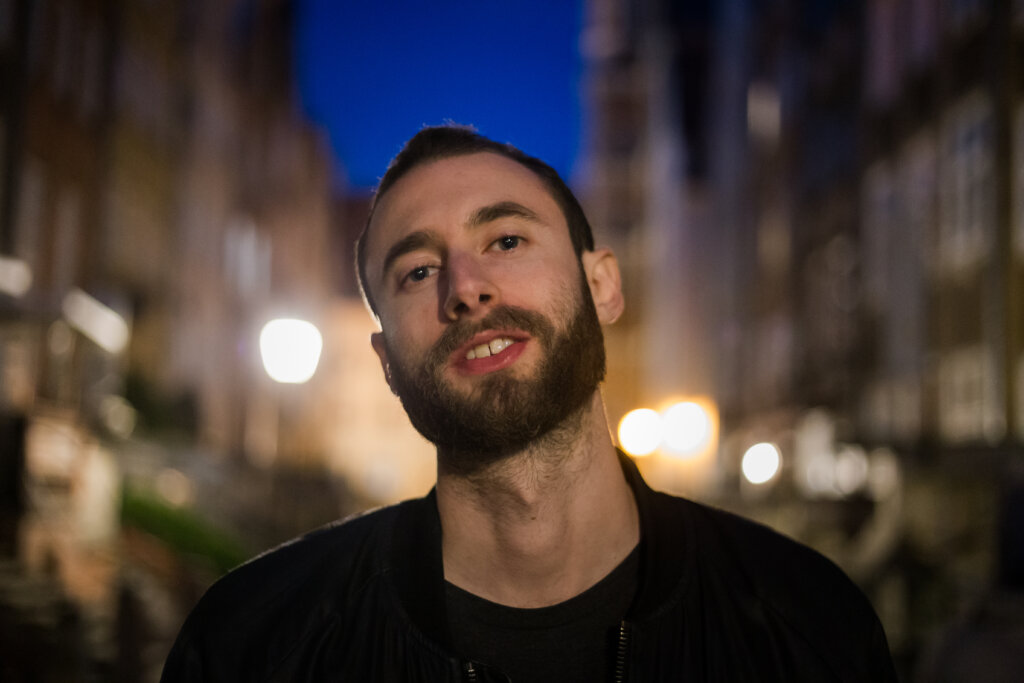 Edward Sturm profile shot in Gdańsk, Poland in 2019.