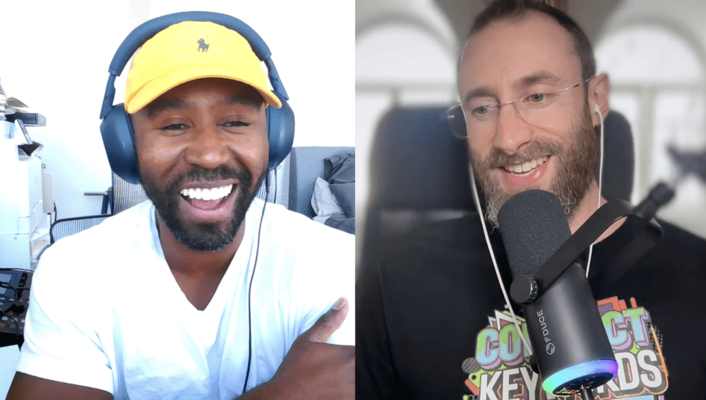 Edward Sturm and Mike King of iPullRank recording an episode of The Edward Show. "Google's Biggest SEO Leak Changed Everything… But Almost Nobody Adapted" - Episode 1127 - August 2026.
